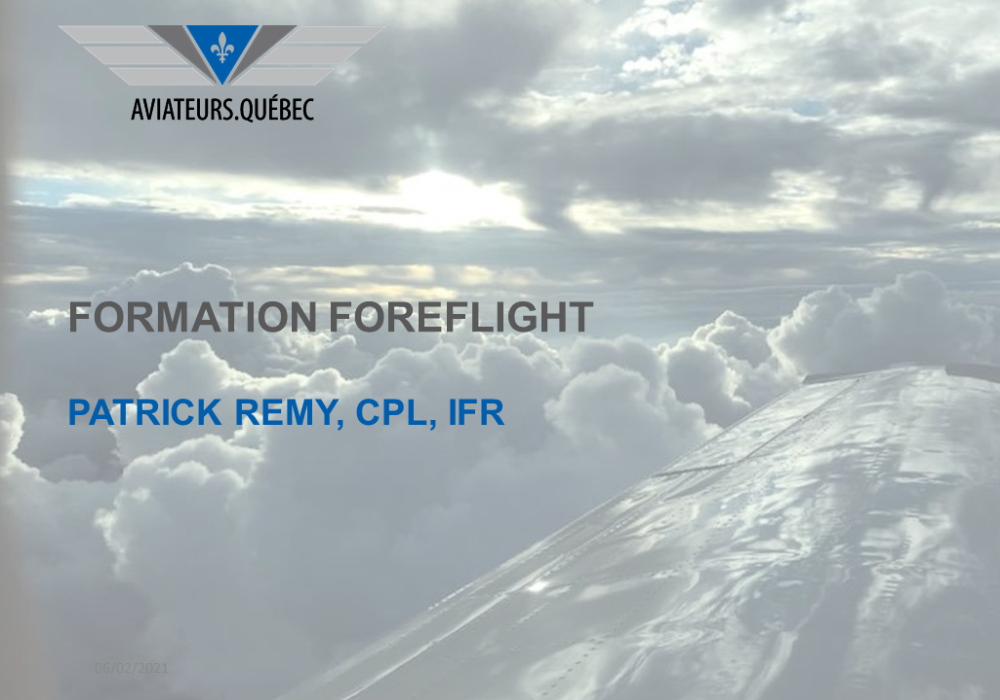 Foreflight - partie 1 : Configuration initiale