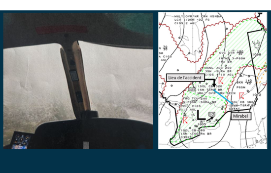 VFR en conditions IMC = CFIT