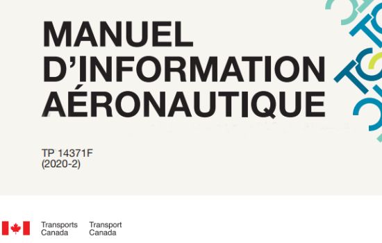 Manuel d’information aéronautique de Transports Canada (AIM de TC)