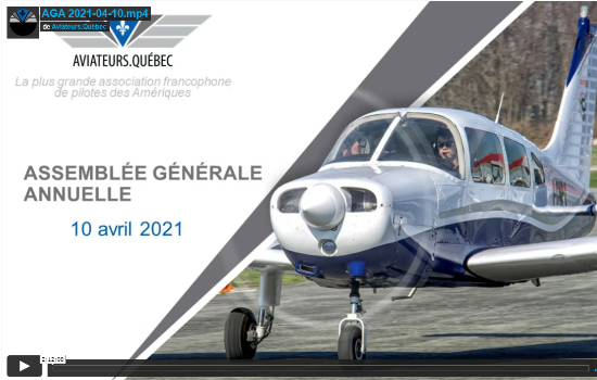 Assemblée générale annuelle 2021