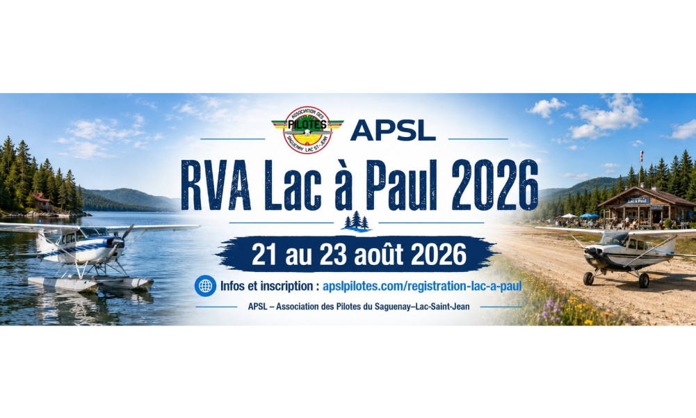 RVA Lac à Paul 2026