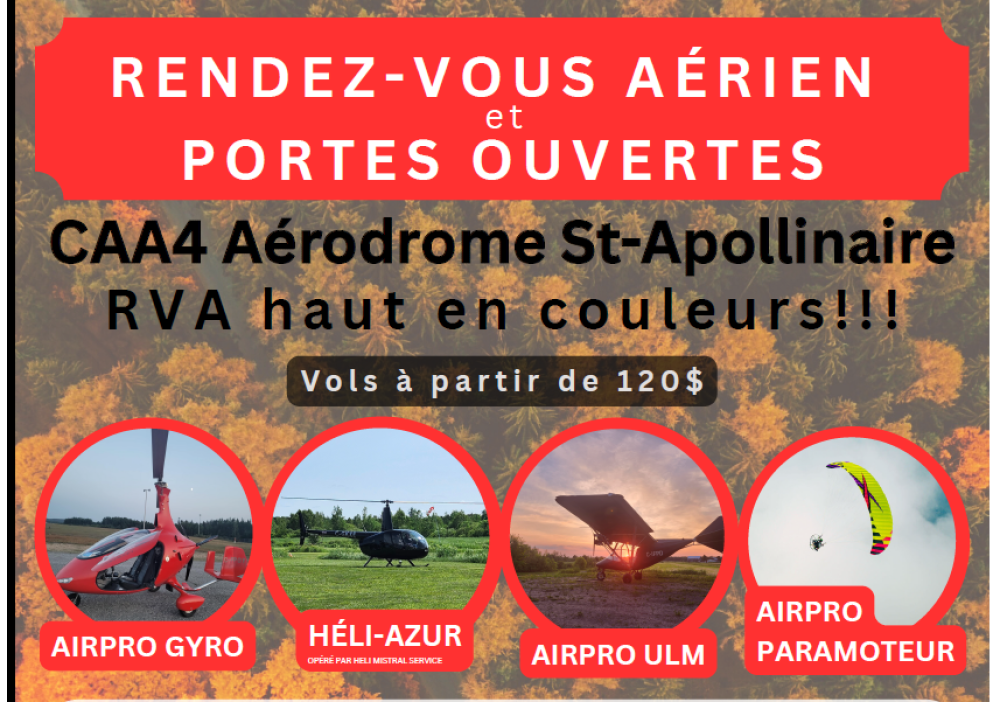RVA et portes ouvertes St-Apollinaire