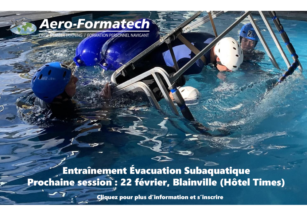 Formation - Évacuation subaquatique