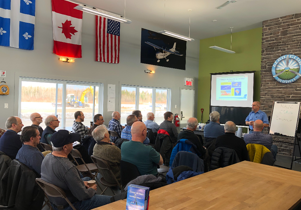 SESSION DE FORMATION ET DE MISE À JOUR DES CONNAISSANCES, AÉRODROME DE NEUVILLE 