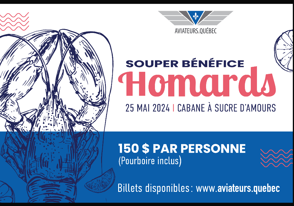 Souper-bénéfice Homards à volonté