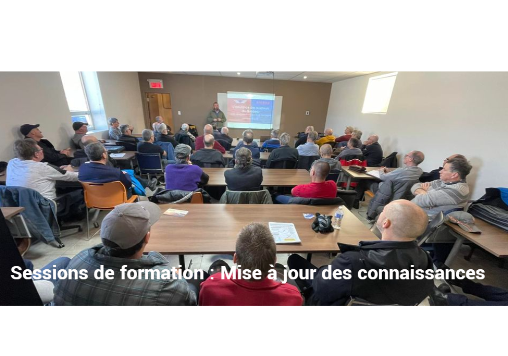 Session de formation et de mise à jour des connaissances, Mont-Tremblant 2026