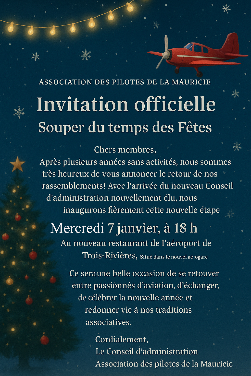 Souper des fêtes 2026 Souper des fêtes 2026